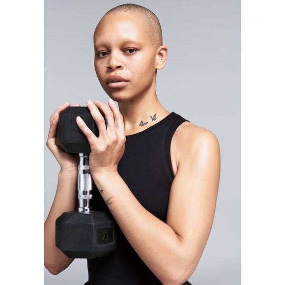 LNDR POWER CROP TANK BLACK - Picture 5 of 9